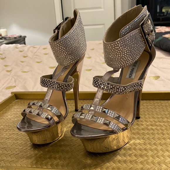 Jessica Simpson rose/lavender metallic Zinah platform - Picture 1 of 16